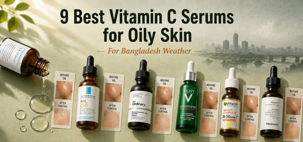 9 Best Vitamin C Serums for Oily Skin in Bangladesh That Actually Control Oil and Fade Acne Marks