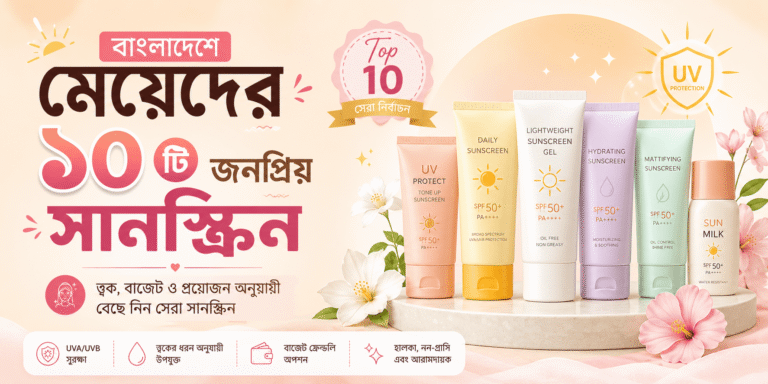 মেয়েদের জন্য সানস্ক্রিন ক্রিম কোনটি ভালো
